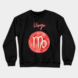 Virgo zodiac sign Crewneck Sweatshirt